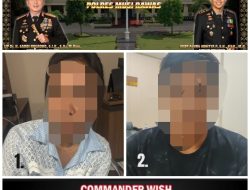 Polda Sumsel Ringkus Dua Tersangka Pembunuhan Berencana di Musi Rawas