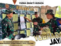 Tim Aswasdallat Binsat Sops Kostrad Tinjau Program Latihan Yonkes 2 / Divif 2 Kostrad