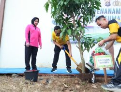 Polda Sumsel Luncurkan Gerakan Tanam 10.000 Pohon Serentak Sambut Hari Bhayangkara ke-80