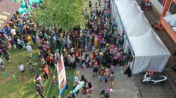 Semarak Hari Bhayangkara ke-80, Pasar Rakyat Polri Diserbu Ribuan Masyarakat di Cengkareng