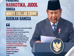 Narkotika, Judi Online Hingga White Collar Crime adalah Ancaman Nyata Bagi Masa Depan Bangsa
