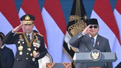 Presiden Prabowo Pimpin Upacara Peringatan ke-80 Hari Bhayangkara