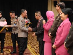 Kapolda Sumsel Pimpin Wisuda Purnabakti 2026, Tegaskan Pengabdian Polri Tidak Pernah Berakhir