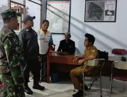 Wujud Nyata Menjaga Kondusivitas Wilayah, Babinsa Patroli Dengan Linmas