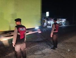 Jajaran Sat Samapta Polres Mesuji Laksanakan Patroli Janji Jaga di Titik Rawan Lalu Lintas dan Perbatasan