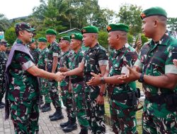 Pangdam I/BB Tinjau Kesiapan Yonif TP 906/SLG, Tekankan Profesionalisme Prajurit