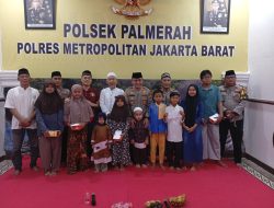Polsek Palmerah Gelar Pengajian dan Santunan Anak Yatim, Wujud Kepedulian Polri untuk Masyarakat