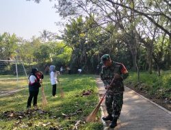 Bersama Warga, Babinsa Ciptakan Lingkungan Sehat dan Lestari