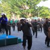 Pererat Silaturahmi, Dandim Olahraga Bersama Keluarga Besar Kodim Wonogiri