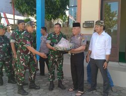 Soliditas TNI-POLRI Membahana Di Songgon: Tumpeng Syukur Warnai HUT Bhayangkara Ke-80, Santunan Yatim Jadi Bukti Nyata Kemanunggalan