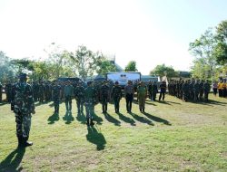 Kodim 1707/Merauke Bersama TNI-POLRI DAN Instansi Pemerintah Bersatu Wujudkan Merauke Bersih