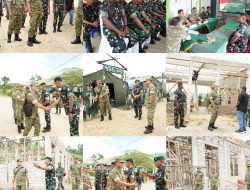Tinjau Progres Pembangunan Yonif TP 864/NN, Wujudkan Kesiapan Satuan yang Modern dan Profesional