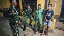 Wujud Nyata TNI Hadir Jaga Keamanan dan Ciptakan Rasa Aman Warga Sidoharjo