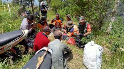 Cegah Karhutla, Babinsa dan Tim Gabungan Sisir Titik Rawan di Lereng Merapi