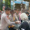 Polda Metro Jaya Gelar Randurlap, Bagikan Makanan Gratis di Bundaran HI