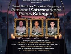 Tiga Personel Polri Gugur Saat Bertugas Ungkap Kasus Narkoba di Katingan, Dianugerahi Kenaikan Pangkat Luar Biasa Anumerta