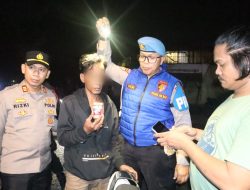 Operasi Berantas Jaya 2026, Patroli Gabungan dan Razia Stasioner Polres Metro Jakarta Barat Amankan Terduga Pembawa Sabu