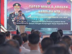 Kapolda NTB Kunjungi Polres Lombok Barat, Tegaskan Komitmen “Polri untuk Masyarakat”