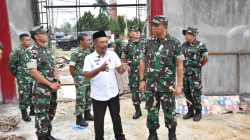 Danrem 031/Wira Bima Pastikan Kesiapan Koperasi Desa/Kelurahan Merah Putih Melalui Peninjauan Lapangan di Sejumlah Lokasi di Kabupaten Indragiri Hilir