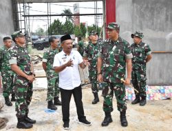 Danrem 031/Wira Bima Pastikan Kesiapan Koperasi Desa/Kelurahan Merah Putih Melalui Peninjauan Lapangan di Sejumlah Lokasi di Kabupaten Indragiri Hilir