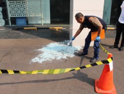 Kaca Kantor BGN Pecah, Polisi: Dugaan Awal Faktor Cuaca Panas