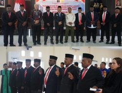 Tujuh PPNS Satpol PP Papua Barat Daya Dilantik