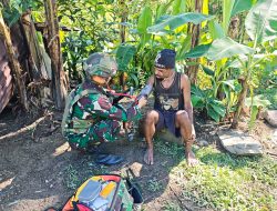 Sentuhan Humanis di Distrik Kelila”: Satgas Yonif 645/GTY Gelar Pelayanan Kesehatan Gratis untuk Warga Distrik Kelila