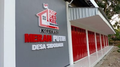 KDKMP Desa Sidodadi Hampir Rampung, Siap Dongkrak Perekonomian Warga dan Jadi Destinasi Baru Desa