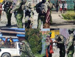 Merawat Keamanan, Menguatkan Kebersamaan: Satgas Yonif 2 Marinir Sapa Hangat Warga Distrik Tigi