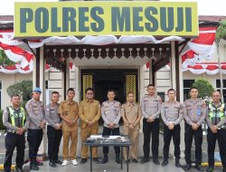 Polres Mesuji Kembali Terima 11 Senpi Rakitan dan 4 Butir Amunisi dari Warga Secara Sukarela