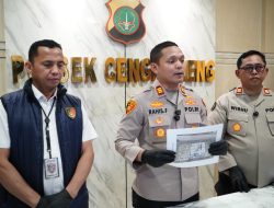 Polsek Cengkareng Amankan 9,65 Gram Sabu, Satu Tersangka Berhasil Diamankan