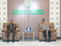 Kapolda Sumsel Perkuat Sinergi dengan Kejati, Satukan Komitmen “Nyago Bumi Sriwijaya”