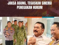Kapolri Silaturahmi dengan Panglima TNI dan Jaksa Agung, Tegaskan Sinergi Antarlembaga