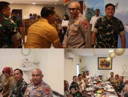 Pangdam XVIII/Kasuari Gelar Silaturahmi Bersama Kapolda Papua Barat Daya dan Unsur Forkopimda