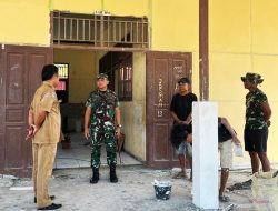 Letkol Inf Bayu Prabowo Tinjau Rehabilitasi SMP Negeri Urumb, Program KBSB TNI-AD 2026