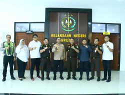Kapolres Gresik Silaturahmi ke Kejari, Perkuat Sinergi Penegakan Hukum