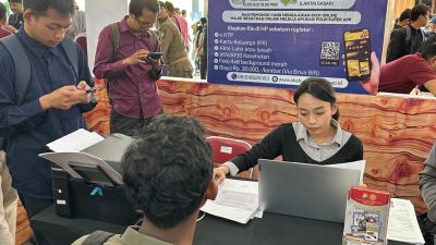 Layanan SKCK Online Polres Gresik Hadir di Job Fair 2026