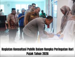 Dukung Kesadaran Pajak, Polresta Banda Aceh Hadiri Kegiatan Konsultasi Publik KPP Pratama