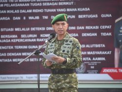 Upacara 17-an Korem 044/Gapo, Momentum Memperkuat Disiplin, Loyalitas, dan Pengabdian