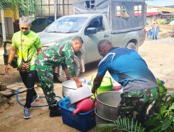Satgas TMMD ke-129 Kodim 1707/Merauke Matangkan Persiapan Logistik Menuju Kampung Wanam