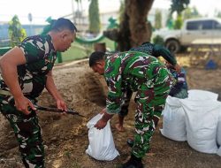 Material TMMD KE-129, Siap Dikirim ke Kampung Wanam Distrik Ilwayab Merauke