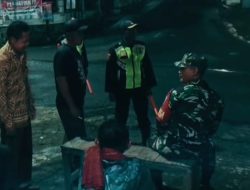 Patroli Malam Koramil Jatipurno, Wujud Nyata TNI Menjaga Keamanan dan Kenyamanan Warga