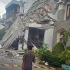 Ledakan Hebat Hancurkan Rumah Mewah di Medan Polonia, Dua Orang Luka-Luka