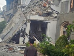 Ledakan Hebat Hancurkan Rumah Mewah di Medan Polonia, Dua Orang Luka-Luka