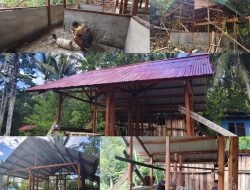 Tak Kenal Lelah! Prajurit TMMD Ke-129 Kodim 1807/Sorong Selatan, Kebut Pembangunan Rumah Warga Demi Wujudkan Hunian Layak