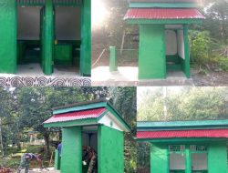 Hasil Kerja Nyata Satgas TMMD Ke-129 Mulai Terlihat, Lima Titik Rehab MCK di Kampung Sesor Kini Semakin Layak Digunakan Warga
