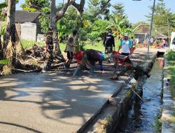 Suasana Kebersamaan Tampak Jelas di Lokasi TMMD Kodim 0732/Sleman