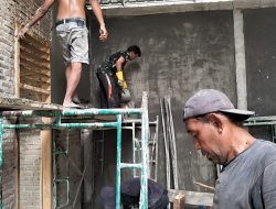 Program Bakti TNI Terus Berjalan, Renovasi SMP Negeri 3 Purbatua Capai Progres 81,5 Persen