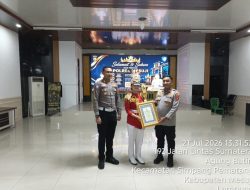 Kapolres Mesuji Beri Penghargaan Siswa Berprestasi, Semangat PKS Harumkan Nama Daerah di Tingkat Polda Lampung