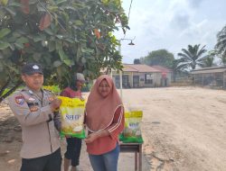 Polsek Simpang Pematang dan Polsek Mesuji Timur Gelar Gerakan Pangan Murah di Masing Masing Wilayah, Sediakan Beras SPHP Terjangkau Bagi Masyarakat
